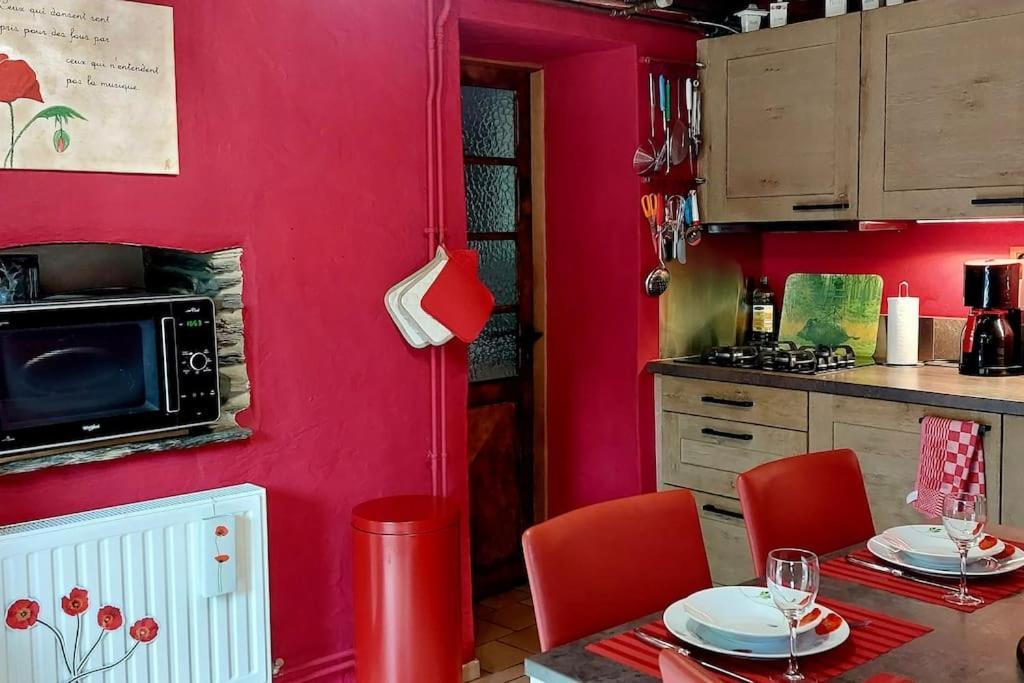 L'Ardoisiere: Jolie Maison Ardennaise. Villa Alle Eksteriør billede